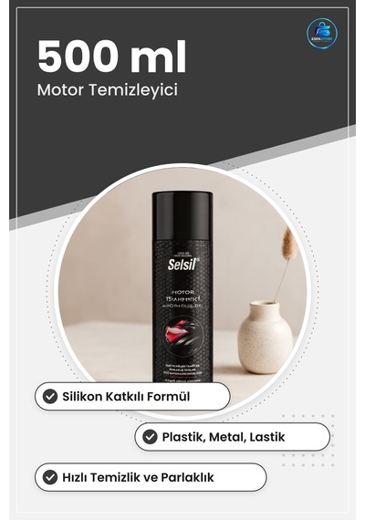 Araç Motor Temizleyici Parıatcı Sprey 500 Ml Hızlı Temizlik Parla