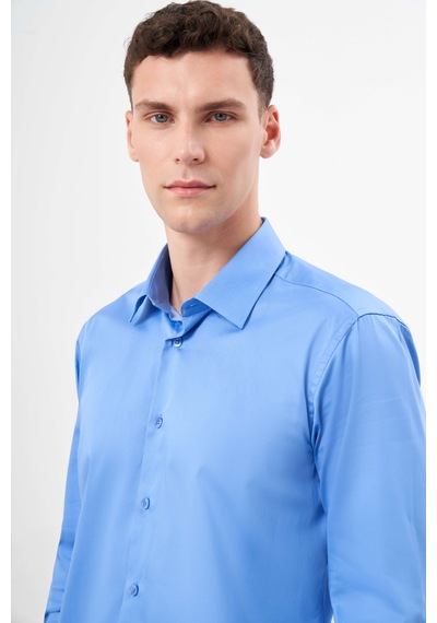 Morven Erkek Koyu Mavi Pamuk Düz Desen Sert Yaka Slim Fit Gömlek 24mc004123306 Koyu Mavi Koyu Mavi Morven Erkek Koyu Mavi Pamuk Düz Desen Sert Yaka Slim Fit Gömlek 24mc004123306 Koyu Mavi Koyu Mavi