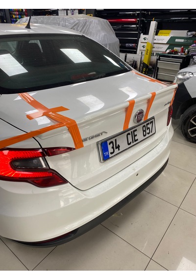 Fiat Egea Bagaj Üstü Spoiler Plastik Boyasız Rüzgarlık