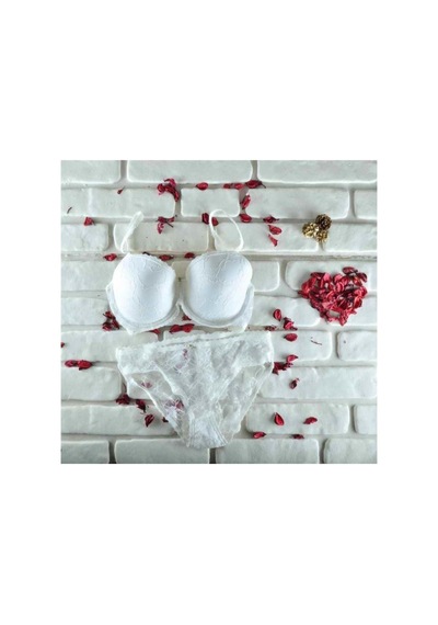 Le Jardin Dantelli Sütyen Külot Takım Siyah