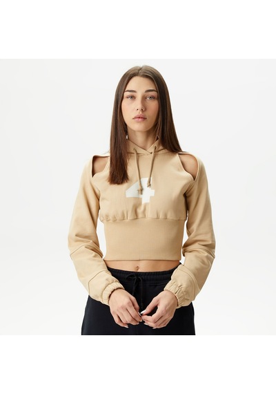 United4 Unıted4 Kadın Krem Sweatshirtdüz24ubawh