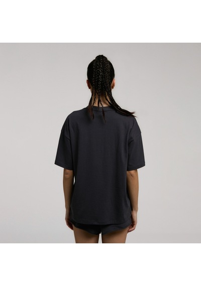 Everlast Ever Classics Oversize Kadın Gri T-shirt Tw0027 Gri