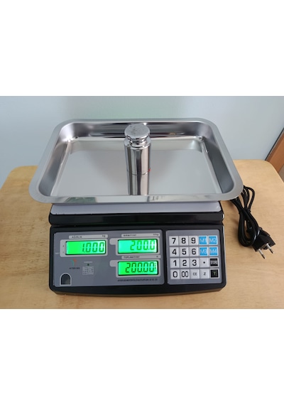 30 Kg Terazi-ayter 30s-2026 Bakanlık Onaylı Mühürlü-pazar Market Tartı-yeni Hafızalı Model-