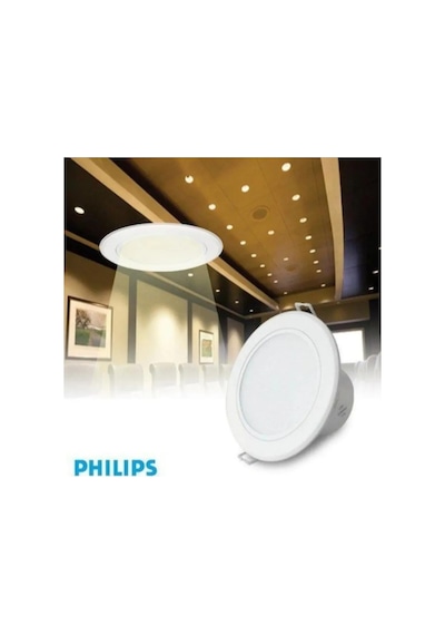Philips 59441 Meson Gömme Spot 8cm 3.5w 3000k Sarı Işık Çok Renkli