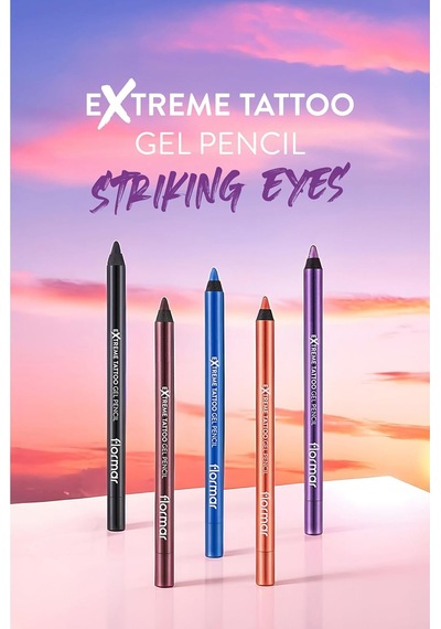 Flormar Mat Kalıcı Göz Kalemi Yeşil - Extreme Tattoo Gel Pencil - 003 Deep Green - 8682536028851 Genel