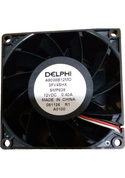 Delphi A8038B12Md 3Fv4Shx 12V Dc 0.40A Rulmanlı Fan