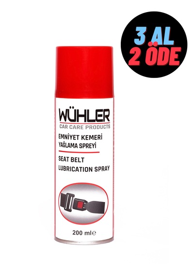 Wühler Emniyet Kemeri Yağlama Spreyi 3al 2öde