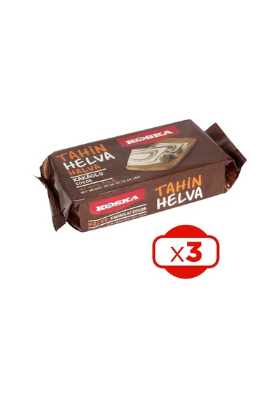 Koska Kakaolu Tahin Helvası 3 x 500 G