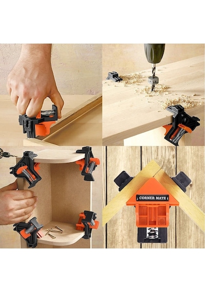 Rox Wood 0057 Mini Yaylı   Köşe Işkence Seti 4   Parça