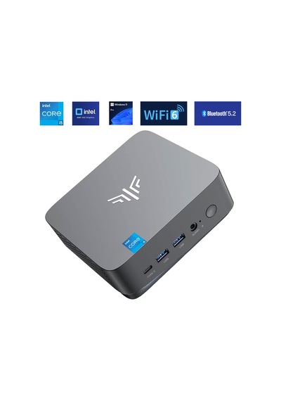 Nipogi AD16-EDGE-ONE i5-12450H 8 GB 256 GB NVMe SSD W11P Mini Pc
