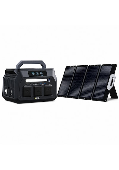 Initial Entropy Energy P800+sp100 Solar Enerji Seti 512wh 800w Power Station + 100w Katlanabilir Güneş Paneli