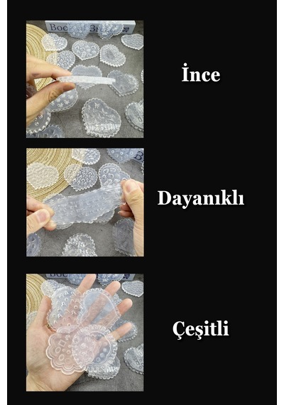 Nail Art Charm Silikon Kalıp Nail Art Desen Kalıbı, Charm Tırnak Süsleme 3d Silikon Kalıp 26