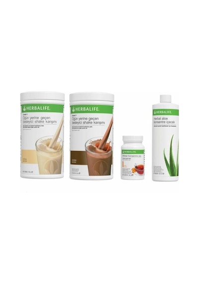 Öğün Yerine Geçen Shake +aloe Konsantre Içecek +şeftali Aromalı Çay
