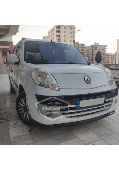 Renault Kangoo 2 2008-2021 Uyumlu Üniversal Laguna Lip Esnek Ön Lip 2 Parça Tampon Altı Dil Karlık Ön Ek 00 Şüscaroto Aksesuar