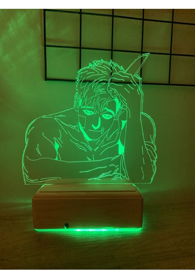 Killing Stalking Sangwoo 16 Renk Gece Lambası