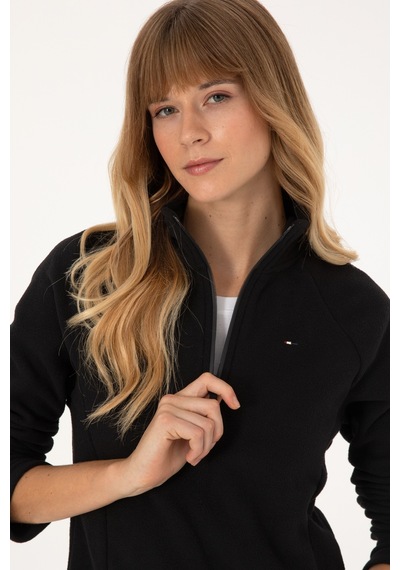 U.s. Polo Assn. Kadın Siyah Sweatshirt 50316714-vr046 Sıyah