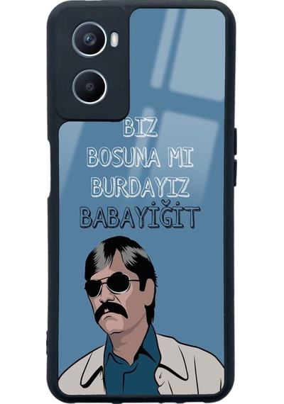 Oppo A96 Babayiğit Tasarımlı Glossy Telefon Kılıfı Çok Renkli