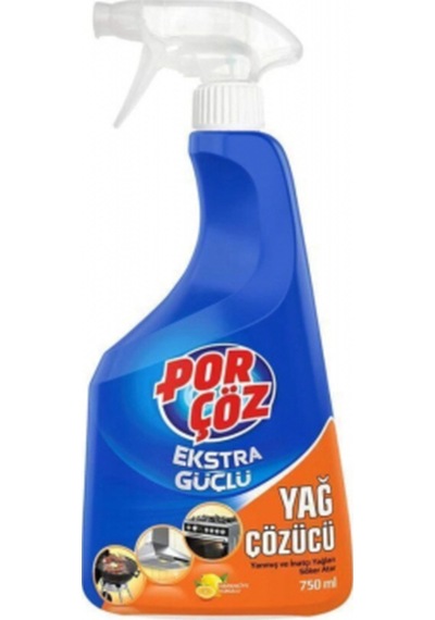Porçöz750 Ml Yağ Çözücü Sprey