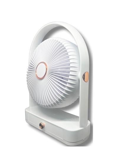 Ys2235 Taşınabilir Masaüstü Beyaz Usb Fan
