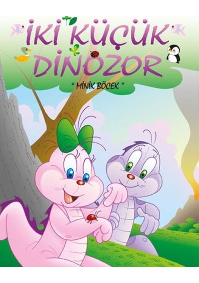 İki Küçük Dinozor - Minik Böcek - Qhdh-620715