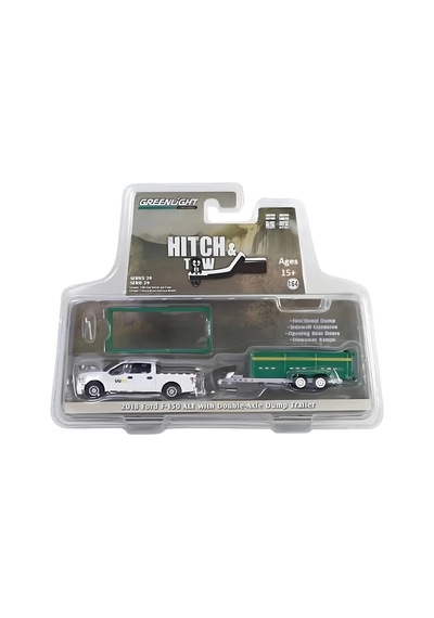 Mey İthalat 1/64 2018 Ford F-150 Xlt With Double-axle Dump