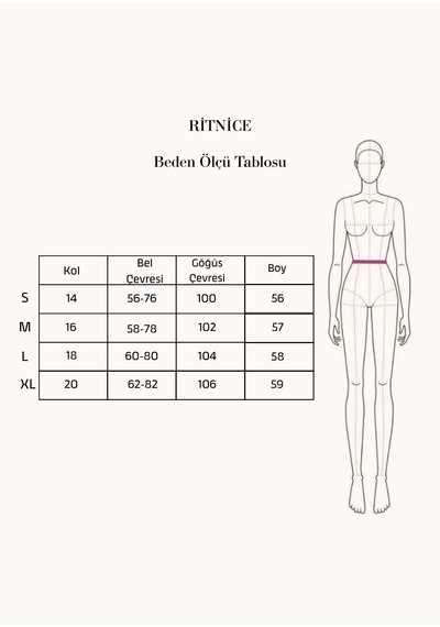Ritnice Kadın Lona Bele Oturan Yan Büzgülü Ekru Örme Bluz