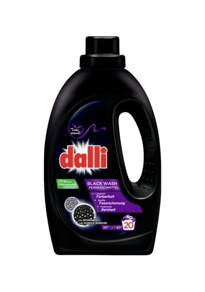 Dalli Siyah Çamaşırlar İçin Sıvı Çamaşır Deterjanı 1,1 Lt 20 Yıkama 1100 ML