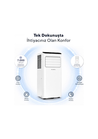 Kumtel Kusunoki KMPAC-7 7.000 Btu Taşınabilir Portatif Klima