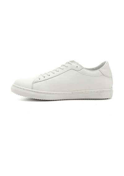 Gönderi(R) Gönderi R Beyaz Bağcıklı Termo Taban Hakiki Deri Sneaker Beyaz