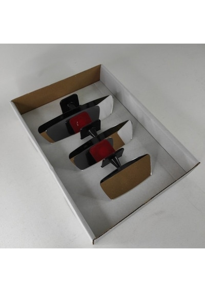 Araba İç Dikiz Aynası Seti - 3'lü Set 16x5 -13x5-10x5 Cm Tüm Araçlara Uygundur