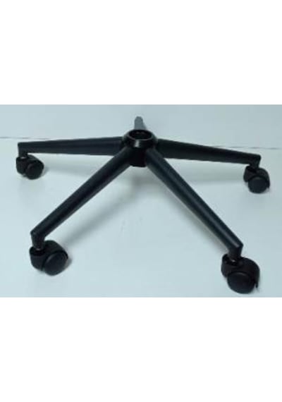 Fullreyon Full Reyon Metal Siyah Konik Lüx Yıldız Ayak + 5 Tekerlek