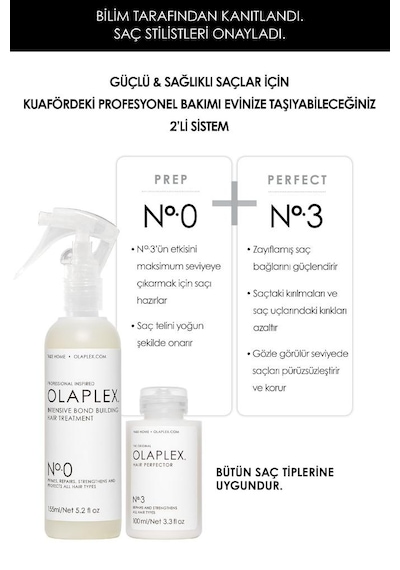 Olaplex Nº.0 Intensive Bond Buildig Treatment - Bağ Yapılandırıcı Yoğun Saç Bakım Spreyi 155 Ml