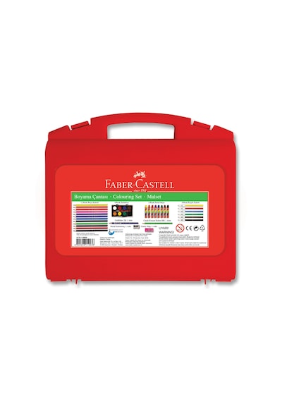 Faber-Castell 38 Parça Boyama Çantası