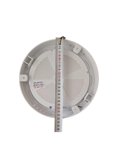 Atlantis 24w Sıva Üstü Panel Led Beyaz Yuvarlak Çap 23 Cm Soğutuculu 1920 Lm 220v Siyah Beyaz - Siyah