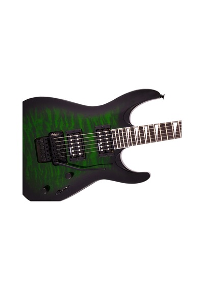 Jackson 2918804587 Js Series Dinky Arch Top Js32q Dka Elektro Gitar Transparent Green Burst Amaranth Klavye, Kapitone Akçaağaç Üst Ve Floyd Rose Tremolo Jackson 2918804587 Js Series Dinky Arch Top Js32q Dka Elektro Gitar Transparent Green Burst Amaranth Klavye, Kapitone Akçaağaç Üst Ve Floyd Rose Tremolo