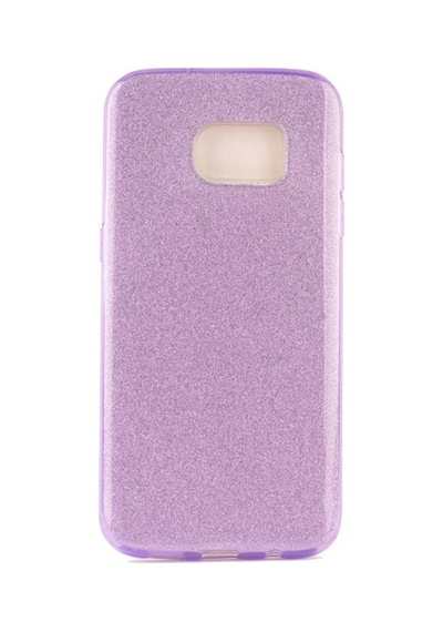 Galaxy S7 Edge Kılıf Zore Shining Simli Silikon Kılıf