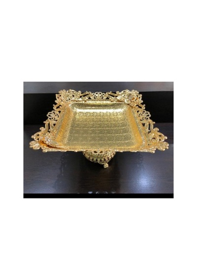 Gold Kristal Taşlı Çikolatalık Meyvelik Lkm-159 Diğer