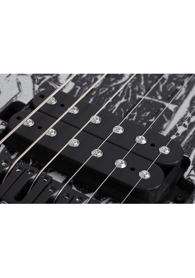 Schecter C-1 Silver Mountain Elektro Gitar (Silver Mountain)