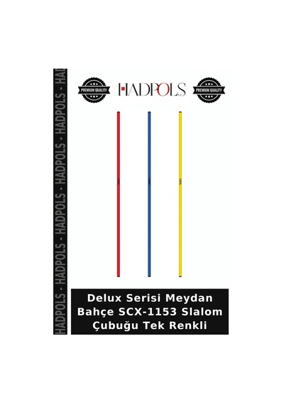 Delux Serisi Meydan Bahçe Scx-1153 Slalom Çubuğu Tek Renkli Diğer