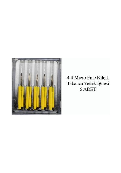 Micro Fine 4.4Mm Kısa Kılçık Etiket Takma Tabanca Iğnesi 5 Adet
