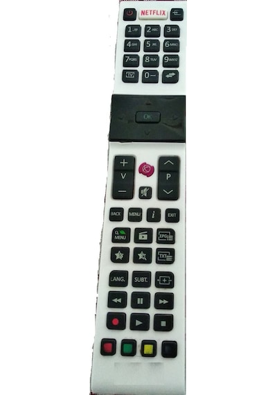 Profilo Uyumlu 4K Smart Led Televizyon Kumandası Beyaz