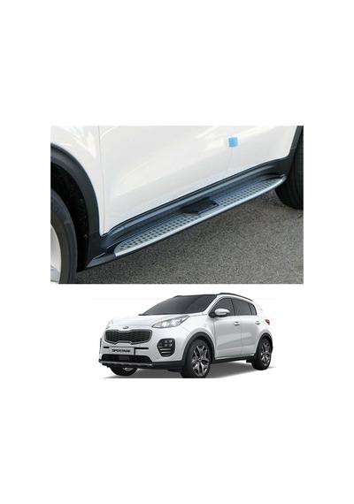 Kia Sportage Uyumlu 2015-2020 Side Step Bmw Style Oto Basamak Yan Koruma