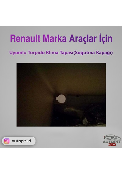 Renault Marka Araçlar İçin Torpido Klima Tapası Soğutma Kapağı 7701062156 Muadili