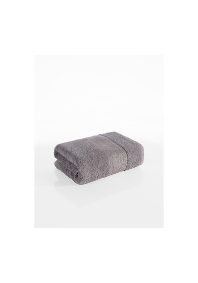 %100 Cotton Saç Havlusu Maura 50x90 Cm Gri