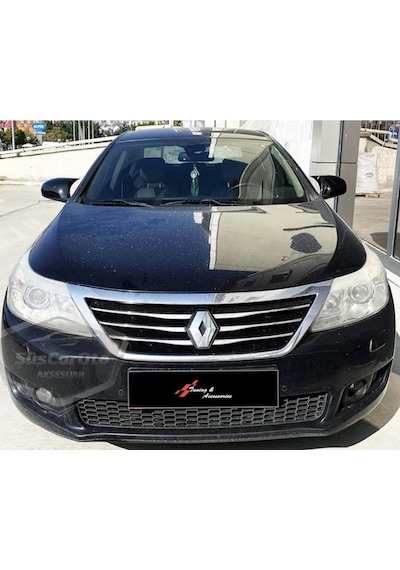ŞüsCarOto Renault Latitude 2010-2015 Batman Yarasa Ayna Kapağı Piano Black ABS Plastik (00)