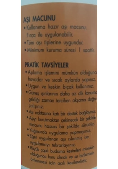 Aşı Macunu Arbokol 250 Gr