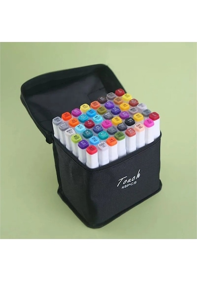 Touch Sketc 48 Adet Çift Taraflı Marker Kalem Seti