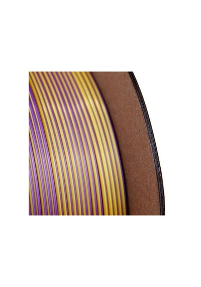 Nanelab Çift Renkli Silk Pla Filament - Altın-mor - 1.75mm - 1kg