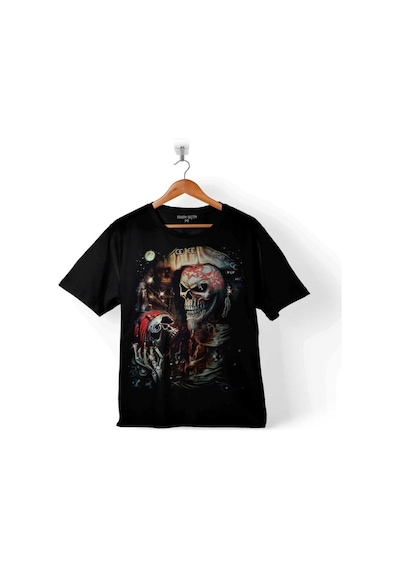 Spiderman Skull Korsan Kuru Kafa Çocuk Tişört