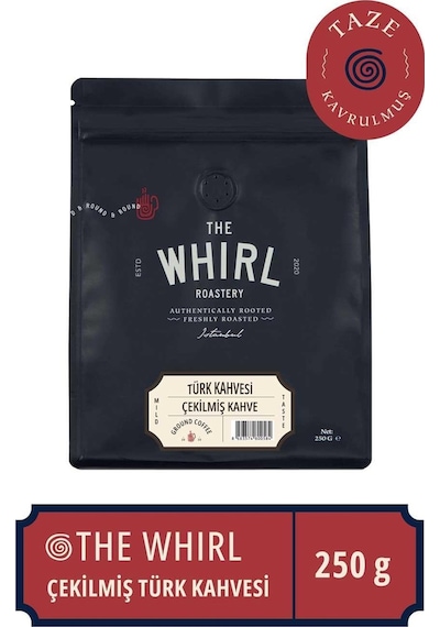 Kurukahveci Mehmet Efendi 5 x 100 G + The Whirl Çekilmiş Türk Kahvesi 250 G